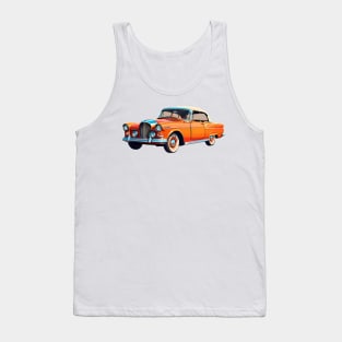 Colored Classic Car Design in Vibrant Vector Style Tank Top